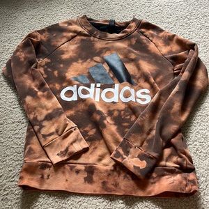 7 Adidas burnt orange crew neck